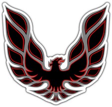 Pontiac Firebird Black Silver Decal Sticker 3m Truck Helmet Vehicl Window Car