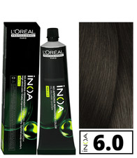Tinte Inoa 6.0 Rubio oscuro cobertura profunda - Loreal