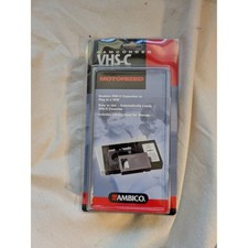 Ambico V-0731 Motorized VHS-C to VHS Cassette Adaptor Converter New Sealed