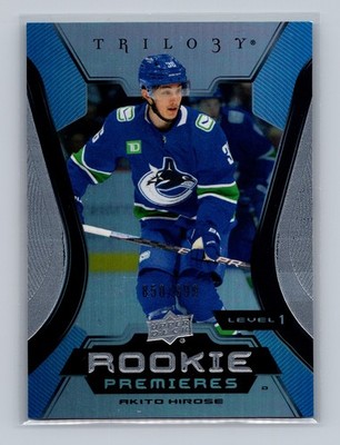2023-24 Upper Deck Trilogy - Common Rookies Akito Hirose #117 /999 (RC)