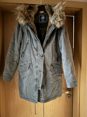 Damen Parka Blonde No8 Khaki Gr. 38