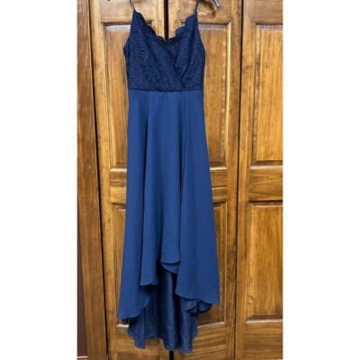 david's bridal high low bridesmaid dress David's Bridal Celebrate NWT Hi Low Maxi Bridesmaid Mother of Bride Groom