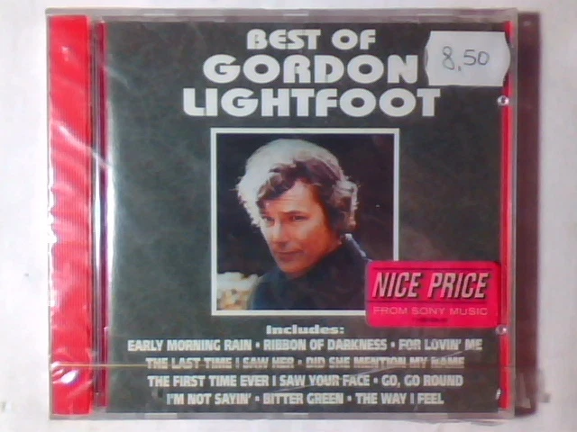GORDON LIGHTFOOT Best of cd SIGILLATO SEALED - Imagen 1 de 1