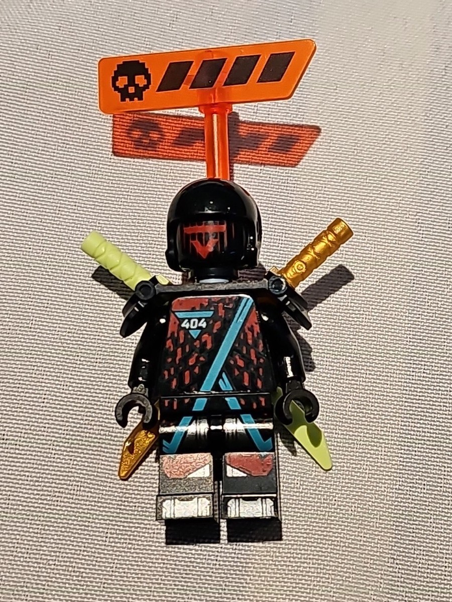 LEGO Red Visor 404 Torso minifigure 71708 71712 71710 Ninjago mini