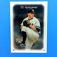 Phil Hughes 2007 Upper Deck Masterpieces Glossy Rookie Card #77 MLB Yankees . rookie card picture