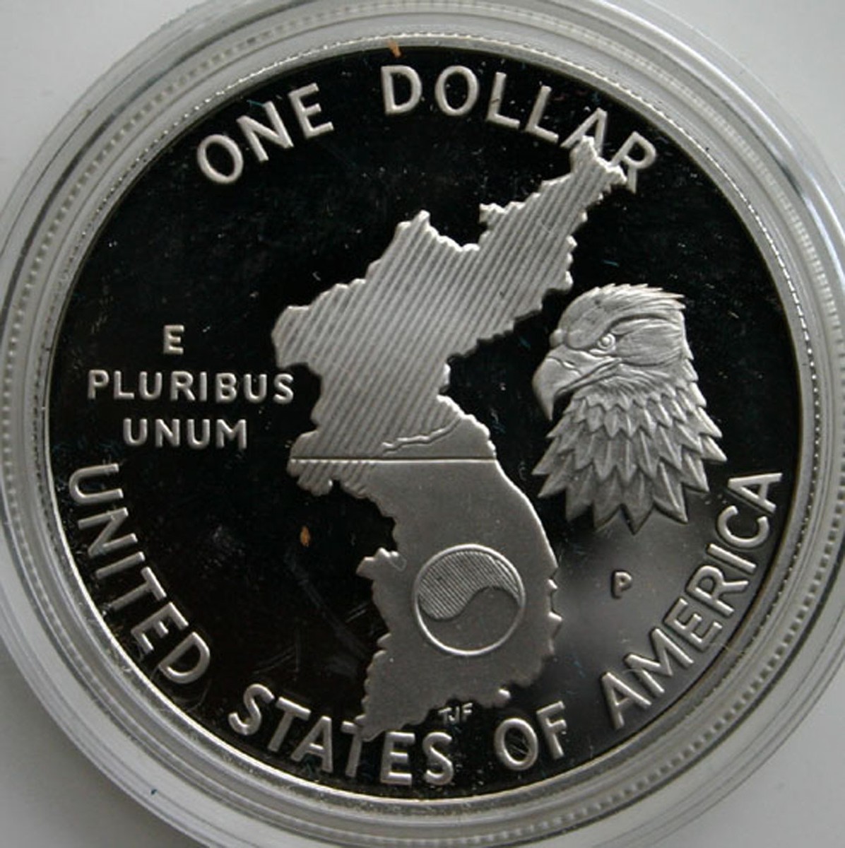 1991 年P 版美国铸币厂精制朝鲜战争纪念朝鲜银币硬币盒+ 正品证书| eBay