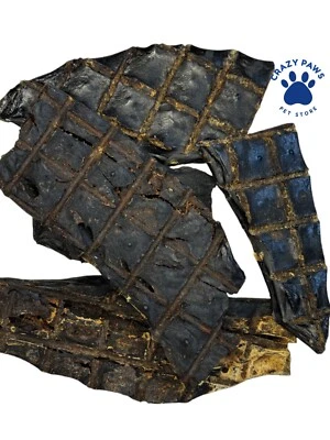 CRAZY PAWS PET STORE Premium Beef Liver Dark - Healthy Natural Air Dried Dog Training Treats Chews