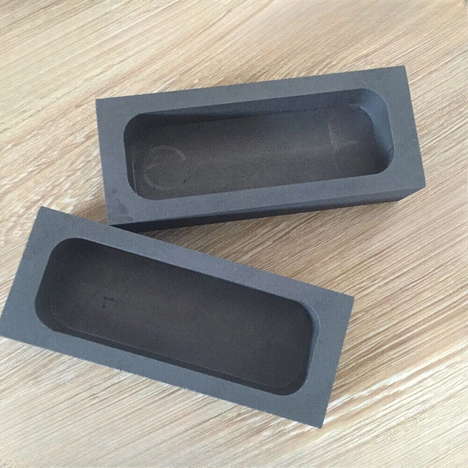 New Graphite Ingot Bar Mold Crucible for Gold Silver Melting Casting Refining - Image 2 of 4