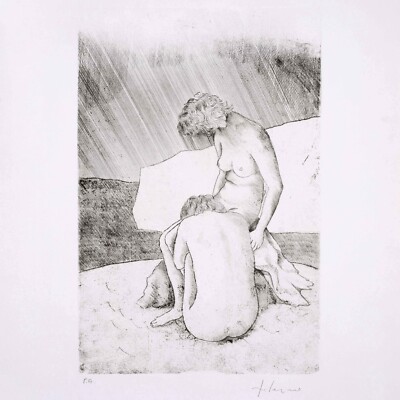 Aquaforte By Federico Stampa Original Artwork Collectibles Design Home 50X69.5Cm