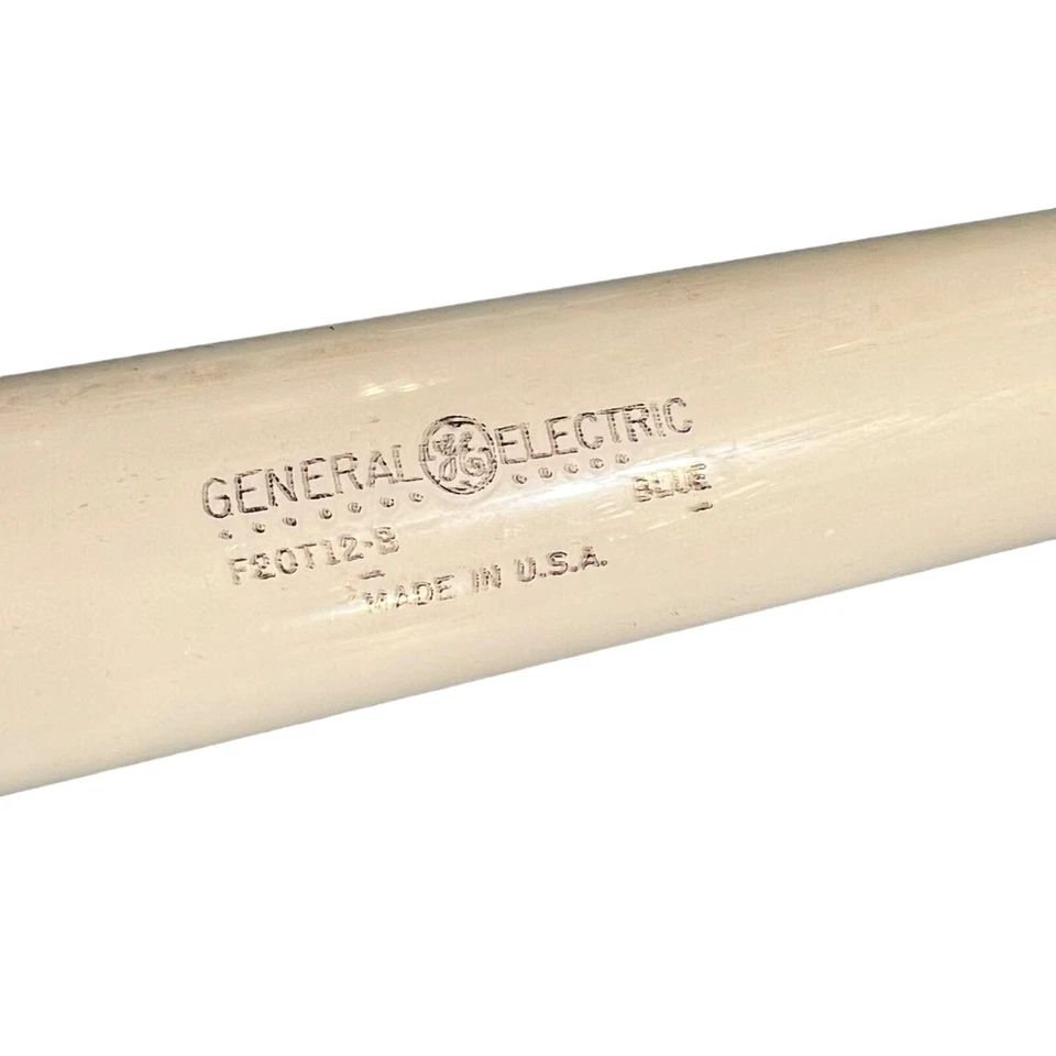 Vintage General Electric BLUE Fluorescent Lamp Light Bulb F20T12-B 20W Made In U - Image 3 of 4