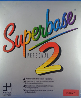 AMIGA -- SUPERBASE 2 PERSONAL (PRECISION SOFTWARE)