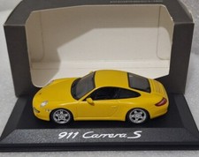 Porsche 911 (997) Carrera S 2005 Speed Yellow 1:43 Minichamps WAP 020 117 15 (15