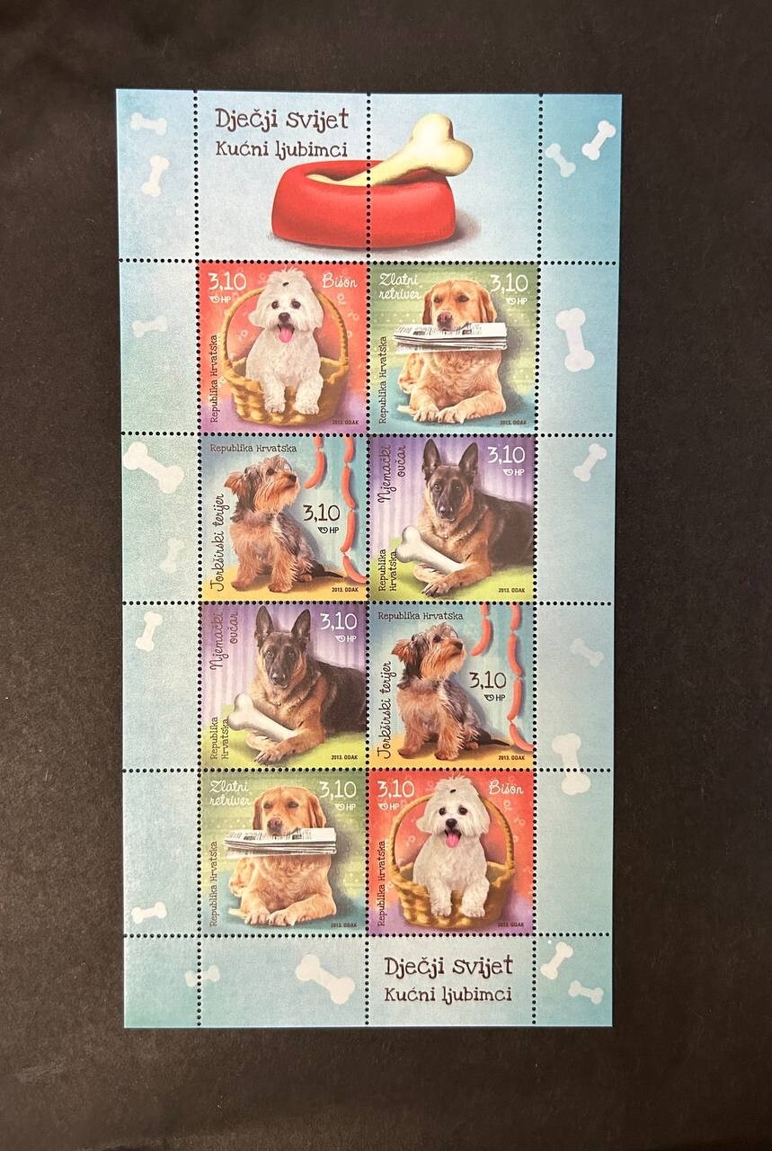 Croatia 2013 mini-sheet of stamps Mi#1068-71 MNH CV=9,50$