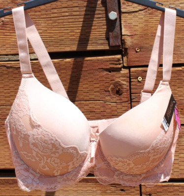 Mamia Women Size 42DD Tan Lace  Underwire Bra NWT style 4164LDD2  #B-2