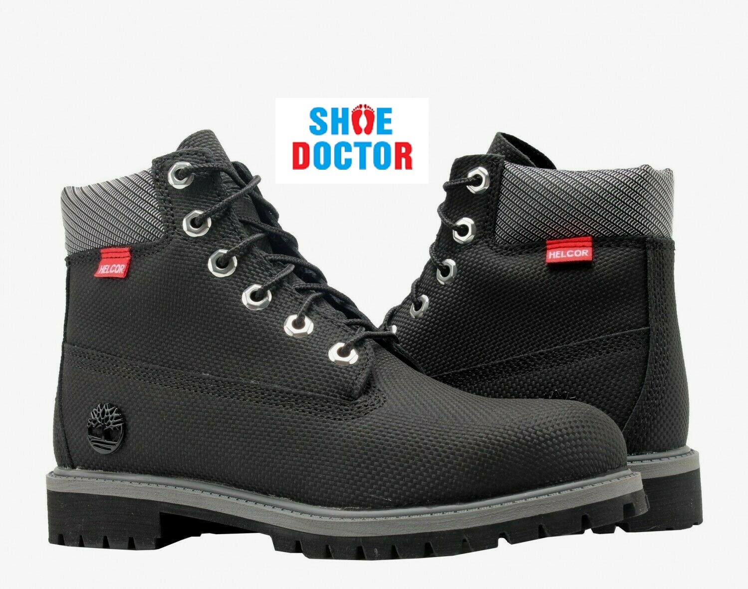 black helcor timberland boots