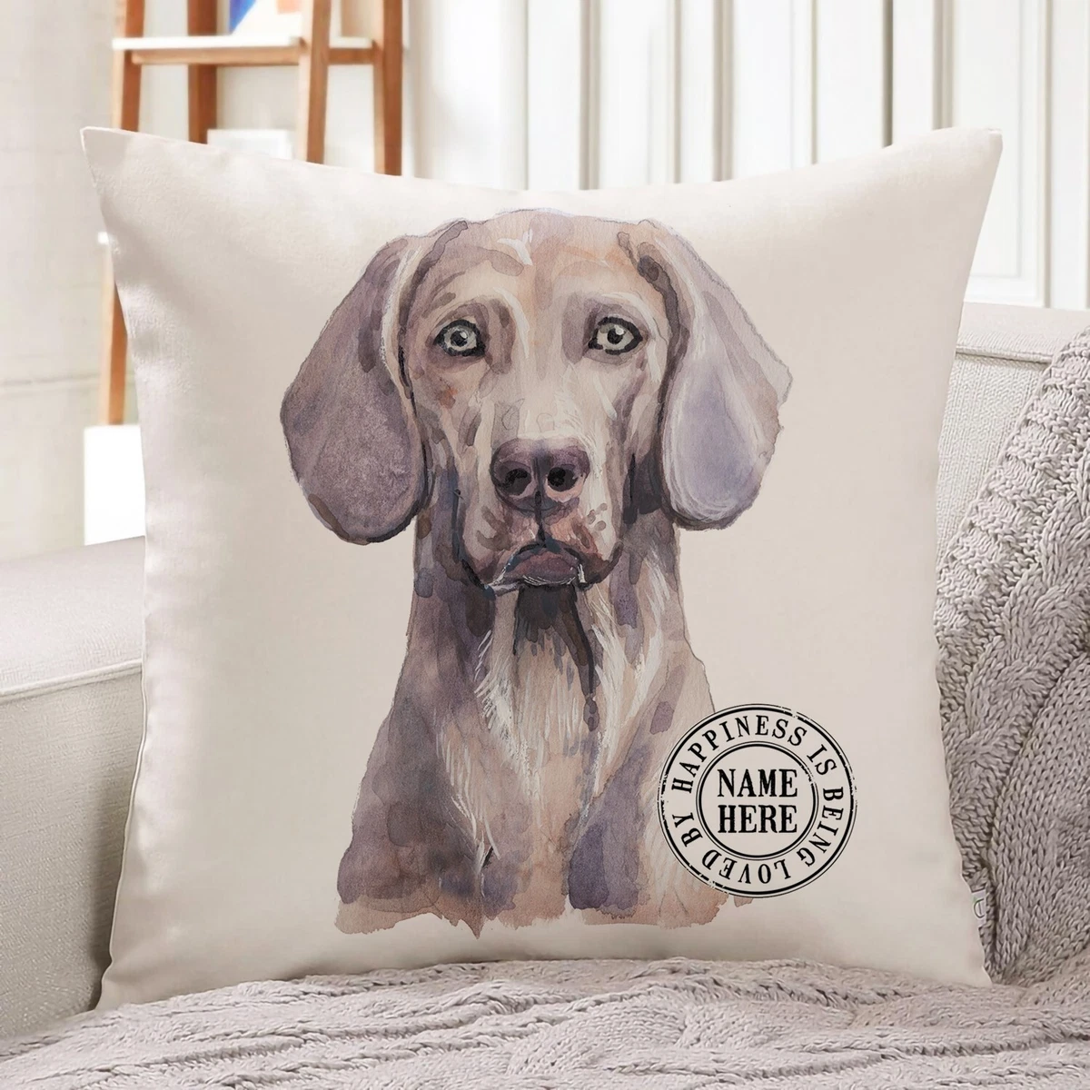 Personalised dog pillow discount