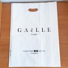 shopping bag GAELLE Paris busta shopper bustina plastica carta regali acquisti