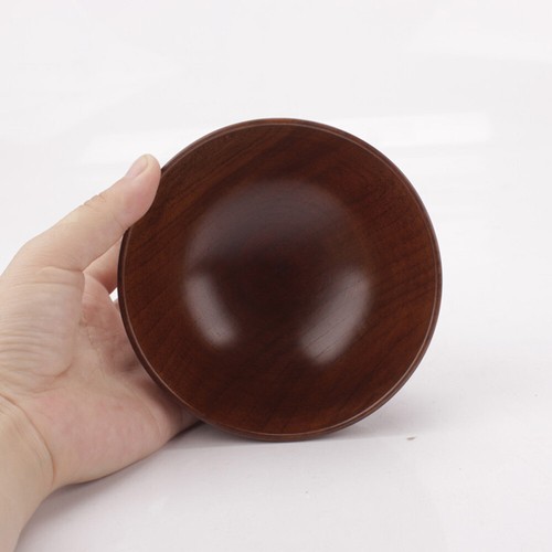Japanese Style Wooden Bowl Soup/Salad Rice Bowls Kitchen Cutlery Tableware - Picture 6 of 7