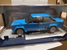 FIAT 131 ABARTH bleu 1980, SOL1806004, échelle 1/18, SOLIDO