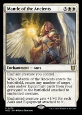 1x Mantle of the Ancients - NM - Wilds of Eldraine Commander SPARROW MAGIC