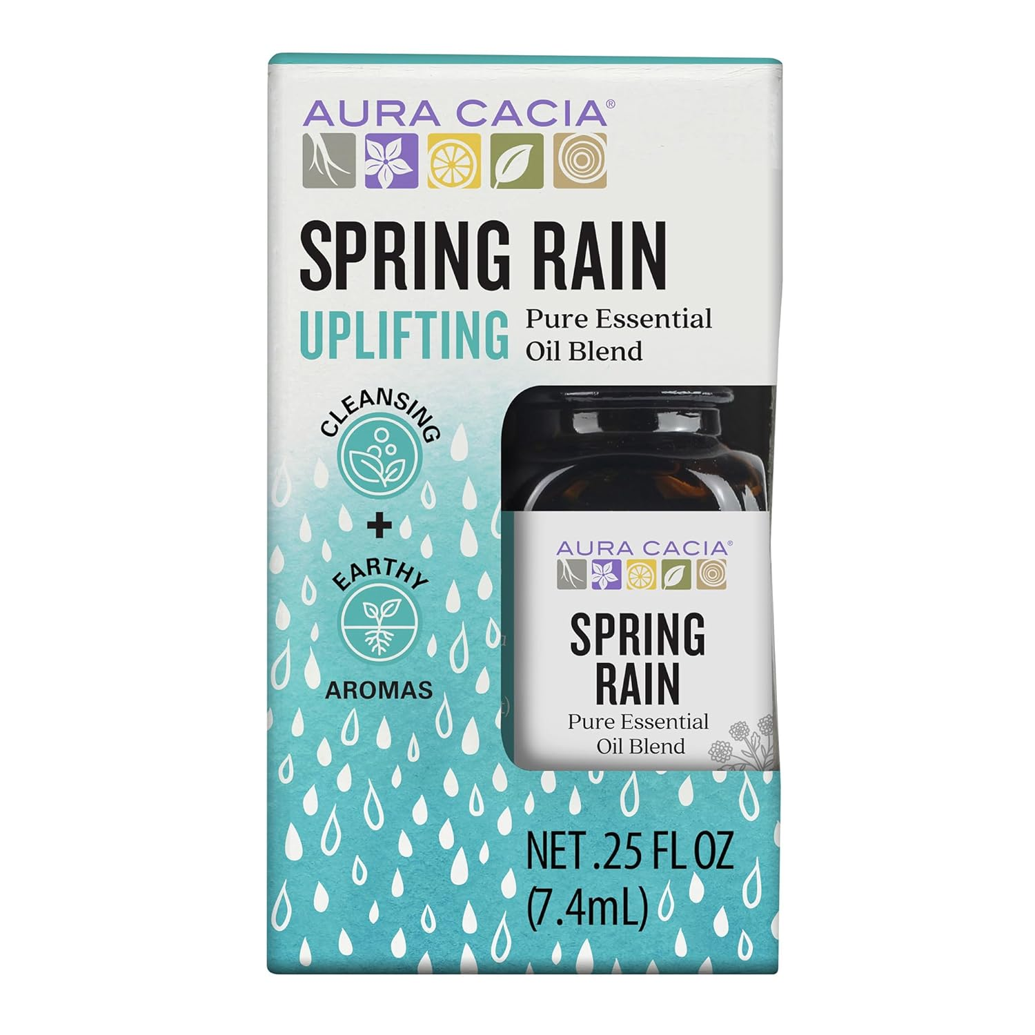 Spring Rain Essential Oil Blend 0.25 Fl Oz Light Refreshing Aroma