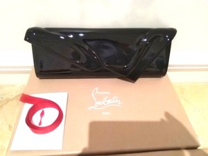 Christian Louboutin Clutch Bag New Black Patent So Kate Ebay