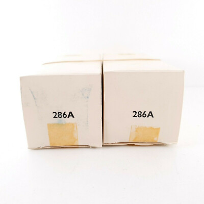2 X 286A WESTERN ELECTRIC. GITTERPLATTEN. DRUCK OBEN. SQUARE GETTER. CN ENA
