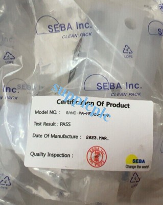 SEBA Diaphragm Valve SANC-PA-MF020-A-0 Fast shipping #A6-9