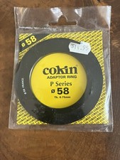 Cokin 75mm Lens Thread to P Series Filter Holder Adaptor Ring 58 P458