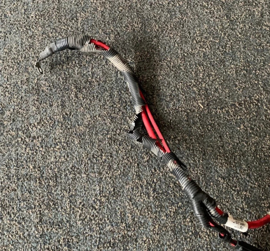 07-12 GMC ACADIA BATTERY POSITIVE GROUND CABLE EXTENSION 25802207 USED OEM - Изображение 4 из 4