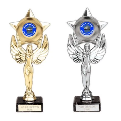 SMARTBADGE Battle of the Bulge Award Victory Star 213 mm Trophäe graviert kostenlos