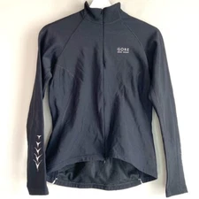 Gore Bike Wear thermo jacket black 38 medium pullover double zip soft shell