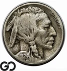 1924-S Buffalo Nickel, Better San Francisco Date