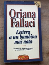 Libro Oriana Fallaci - Lettera a un bambino mai nato; SuperPocket