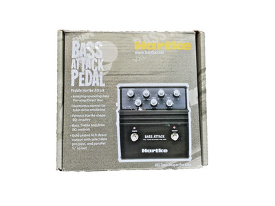 Hartke Bass Attack VXL Tone-Shaper Pre-Amp Pedal