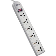 Tripp Lite by Eaton Protect It 230V 6-Universal Outlet Surge Protector 1.8M Cor