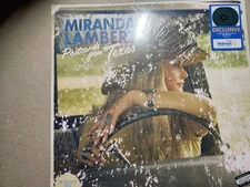 Miranda Lambert-Postcards From Texas 2LP Sea Blue Vinyl New Lp Sealed MINT
