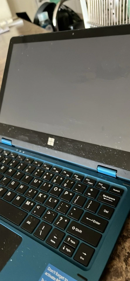 Capa traseira GWTN116-1BL-BACKCOVER-B Gateway LCD azul Gwtn116-1Bl grau B"GRAU B" - Imagem 2 de 3