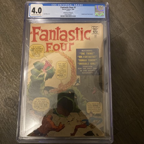 Fantastic Four #1. 1966 Reprint