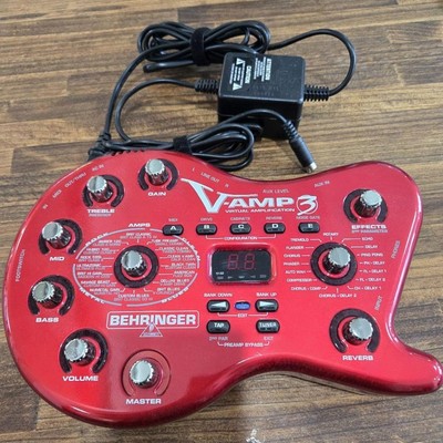 Behringer V-AMP3 Multi-Effekt-Gitarren-Effektverstärker-Simulator
