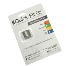 3/4" Coarse Rapid Quick Fit Bit Stained Glass Grinder by Techniglass Replacement