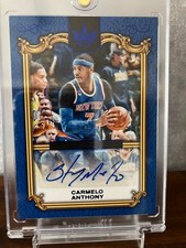 2024-25 Panini Court Kings Carmelo Anthony Auto LP-CAR /10 New York Knick SP