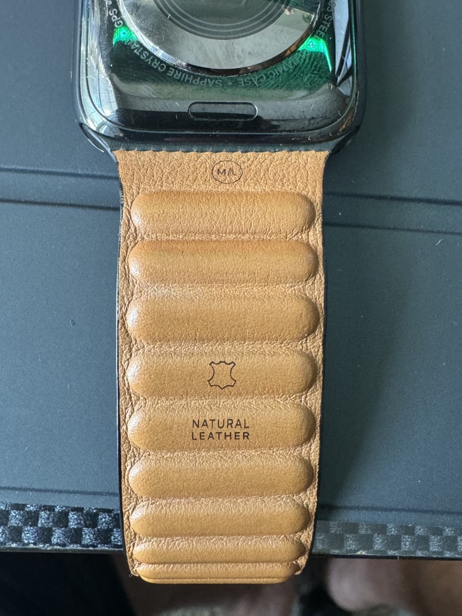 Apple Watch Series 5 Hermès 44mm Space Black Stainless Steel Case