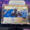 Ja'Tavion Sanders 2024 Contenders Optic Orange Prizm Rookie Year RC Auto /50