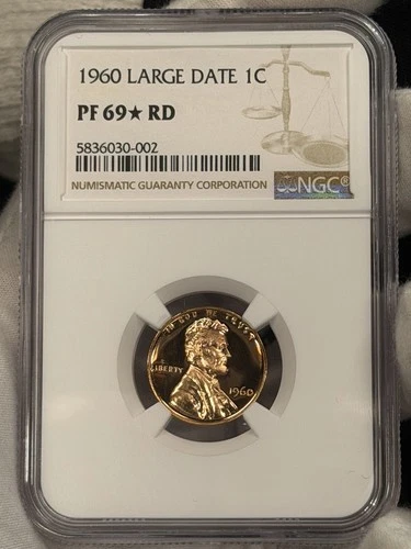 1960-P Lincoln Memorial Cent Proof — photo from another recent sale