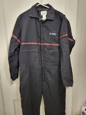 The Delta Collection Delta Cintas Black Reflective Coveralls Sz Regular 44-46