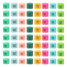 160 PCS Sizing Rings for Clothing Racks Clothes Hanger Size Tag Markers