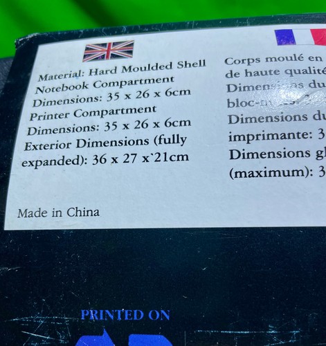 Targus HS Universal Notebook Case fits Max 35x26x6cm ~14" Notebook. Hard Shell - Picture 7 of 8