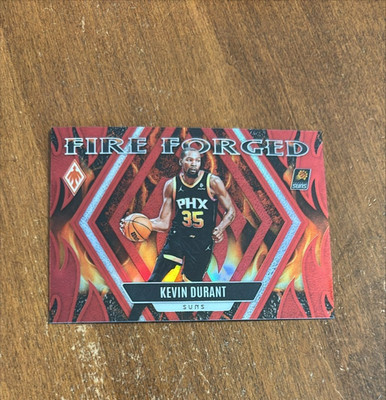 Kevin Durant 2023-24 Panini Phoenix Fire Forged Red Suns Rockets Thunder /125