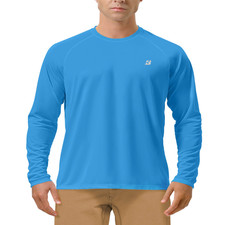 Roadbox Mens Upf 50 Uv Sun Protection Shirts Outdoor Long Sleeve Spf Diving